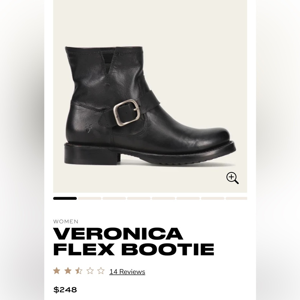 Frye Women's Black Leather Ankle Booties